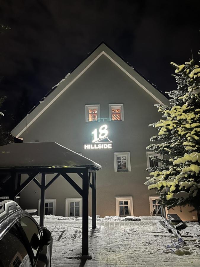 Loučná pod KlínovcemHillside No. 18アパートメント エクステリア 写真