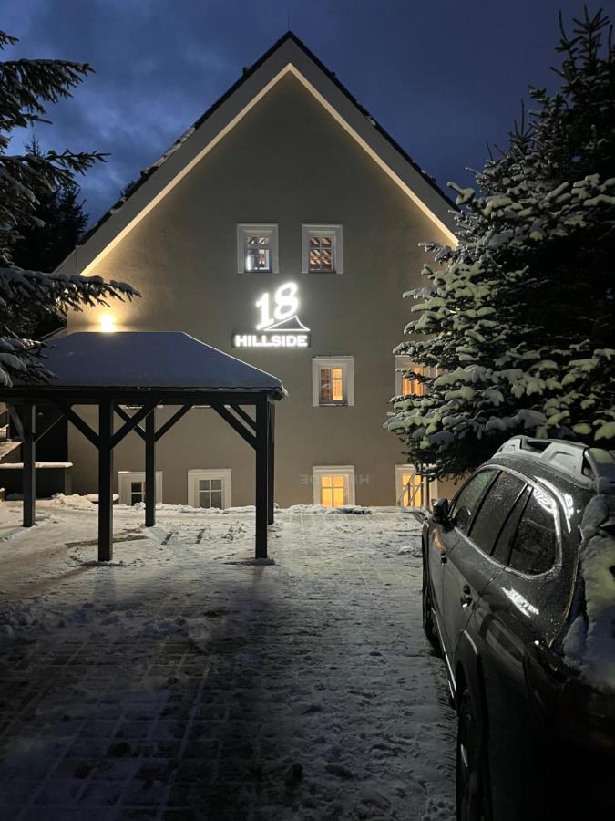 Loučná pod KlínovcemHillside No. 18アパートメント エクステリア 写真