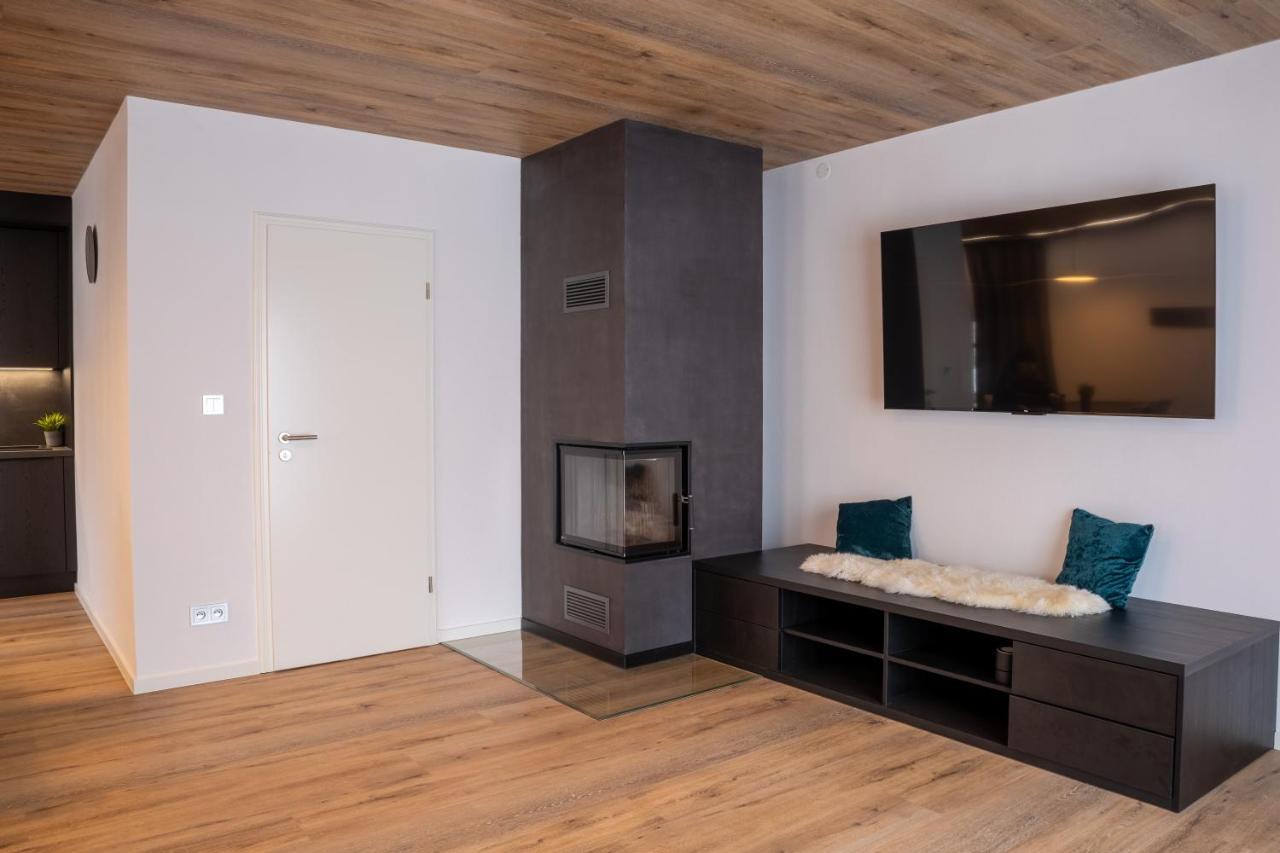 Loučná pod KlínovcemHillside No. 18アパートメント エクステリア 写真